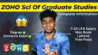 😱Degree = 10LPA Salary💸 | Easiest way to enter ZOHO as a Fresher | Zoho schools for graduates tamil