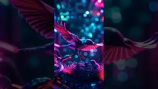 a very beautiful bird #animation #music