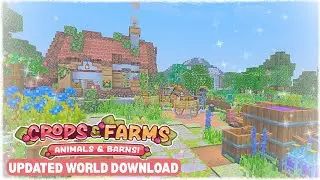 My Crops & Farms review world download 1.21.132 🌱 「Minecraft bedrock/PE」
