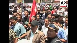 Political parties try to form govt as Maoist protests continue