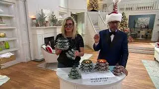 HomeWorx by Slatkin + Co. 14oz. Ceramic Tree Candle on QVC