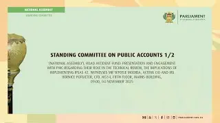 Standing Committee on Public Accounts 1/2, 04 November 2025