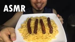 ASMR ESPAÑOL MACARRONES EN SALSA DE QUESO| COMIENDO PASTA CON QUESO | DIEGO ASMR