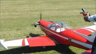 KARF Marchetti Turbine Powered Beauty over Ottawa Valley Jets!