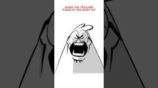 Teacher VS Quiet Kid 😳 (Animation Meme) #shorts
