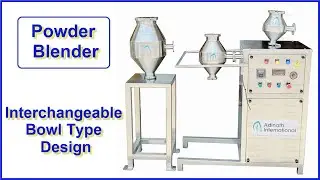 Powder Blender Interchangeable Bowl