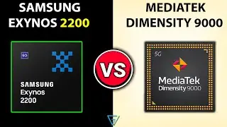 🔥 Exynos 2200 vs Dimensity 9000 | 🤔 Which Better? | Mediatek Dimensity 9000 vs Samsung Exynos 2200