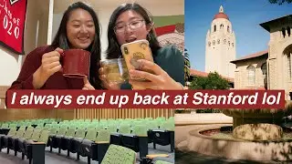 I spoke at a Stanford Computer Science class!! (returning to campus as a new grad)