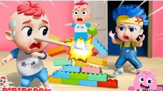 Don't lie-your nose will grow longer.| more BiBiBerry kids plays & Kids Songs
