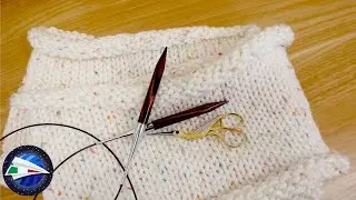 Uncinetto | Sciarpa Circolare in Lana Tedi | Principianti | Tutorial Facile