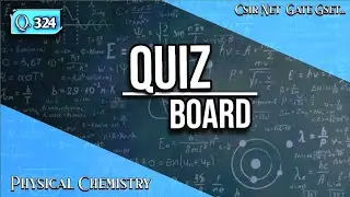 Que324,CSIRNET JUNE 2016, Physical chemistry, #gset #csirnetgate #csirnet #gate #physicalchemistry
