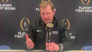 SMU HC Rhett Lashlee After Loss to Penn State State in CFP First Round