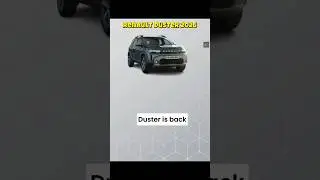 Renault Duster 2026 &ndash; India Comeback Confirmed! Top 1 SUV of 2025-26! #renault #shorts