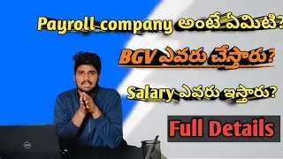 What is Payroll company || BGV || salaries|| #payroll #bgv #backdoors #jobs