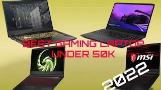 BEST GAMING LAPTOPS UNDER 50K #tufa17 #ideapadgaming3 #gf63thin #bravo15