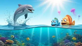 Under the Sea Party Song for Kids | Ocean Adventure Nursery Rhymes & Baby Songs 🐠🌊🎶