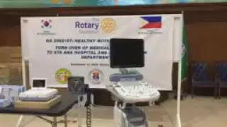3M PESOS WORTH OF HOSPITAL EQUIPMENT DONATED BY ROTARY CLUB OF SAN LORENZO | MAYOR ISKO MORENO