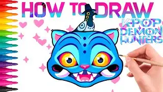 How to Draw Derpy Tiger & Pip Easy | K-Pop Demon Hunters Step-by-Step for Kids