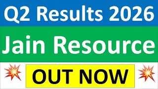 Jain Resource Recycling Q2 results 2026 | Jain Resource results today | Jain Resource Share News