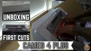 Cameo 4 Plus, Unboxing and 1st Cuts