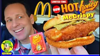 McDonald's&reg; Hot Honey McCrispy&reg; Review 🔥🍯 Better Than Mike's Hot Honey&reg;?! 🤔 Peep THIS Out! 🕵️&zwj;♂️