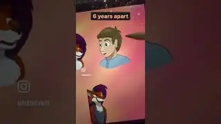 6 Years Later &ndash; Art Comparison | Vettirfolk Character Redraw