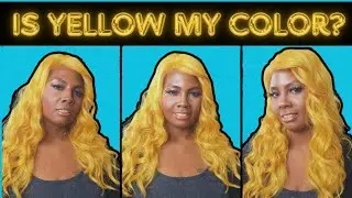 Should I wear Colorful Hair? Vibrant Wig Collection:&nbsp;Yellow 💛 Wigs