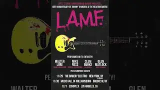 LAMF 40th with Walter Lure, Mike Ness, Glen Matlock, Clem Burke, Jesse Malin @ Echoplex 2017-12-01