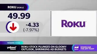 Roku stock hits 52-week low amid shrinking ad budgets