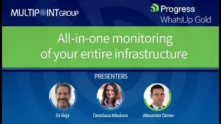 Webinar: Progress WhatsUp Gold: All-in-one monitoring of your entire infrastructure.