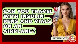 Can You Travel With Insulin Pens And Vials On An Airplane? - Diabetes Daily Digest