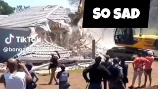 HEARTBREAKING! Houses demolished in East London Ebhongweni. 