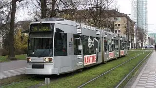 [Sound] Tram Duewag/Siemens NF6 | #2128 | Rheinbahn AG Dusseldorf