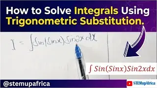 Trigonometric Substitution: A Simple Approach to Integration #integration #calculus #mathematics