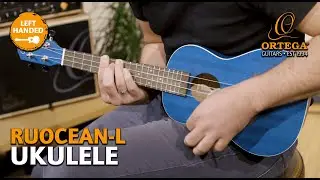 ORTEGA GUITARS | Earth Series | RUOCEAN-L | Left-handed Ukulele