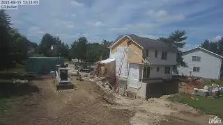 August Construction Time Lapse