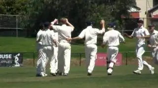 Adam Hutton Wicket v Melbourne 2nd XI
