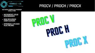 PROCV / PROCH / PROCX - EXCEL