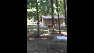Disc golf at Hillcrest park in Vincennes