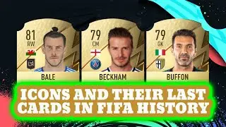 FIFA 25 | ICONS AND THEIR LAST FIFA CARDS #1