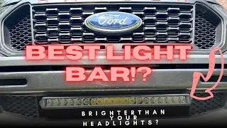 LASFIT 22 Inch Light Bar Installation on our 23 Ford Ranger