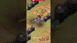Future Queen Skin Animation in Clash of Clans #shorts #clashofclans #cocnewupdate