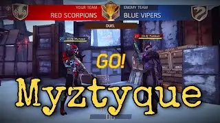 Shadowgun Legends: Duel against [CLN] Myztyque (Suspected of cheating | Any thoughts?)