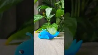Clay Whale 🐳 #diy #clay #creativeclayideas #shorts #shortsfeed #easy #kidsactivities #fun #craft