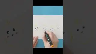 Fun and Easy DIY Easter Card Using Toilet Paper Rolls / Easter card making idea, DIY Easter card
