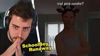 cellbit jogando SCHOOLBOY RUNAWAY (Parte 4)
