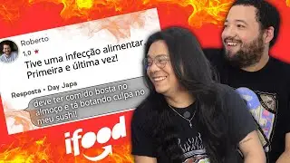 RESTAURANTES RESPONDENDO AVALIAÇÕES NO IFOOD | REACT
