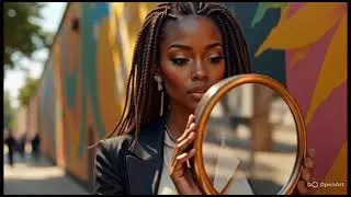 Brown Skin Queen #representationmatters #art #greeting #africandiaspora