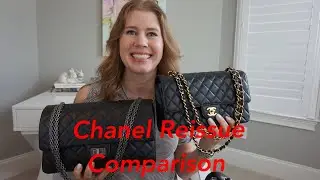 Chanel Reissue Comparison to Jumbo and Medium Classic Flaps