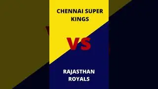 chennai superkings VS rajasthan royals | CSK vs RR#Shorts
